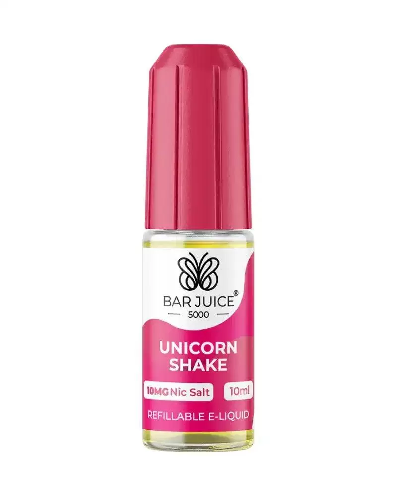 Bar Juice 5000 Unicorn Shake Ice Nic Salt Vape Juice - 10mg