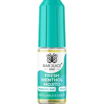 Bar Juice 5000 Fresh Menthol Mojito Nic Salt Vape Juice - 10mg