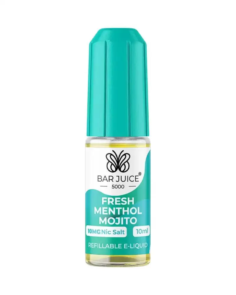 Bar Juice 5000 Fresh Menthol Mojito Nic Salt Vape Juice - 10mg