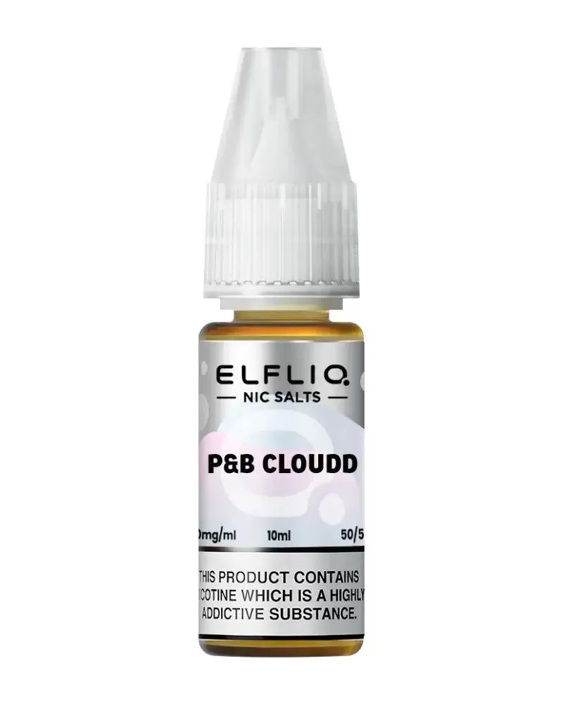 Elf Bar Elfliq P&B Cloudd Nic Salt Vape Juice - Strength 20mg