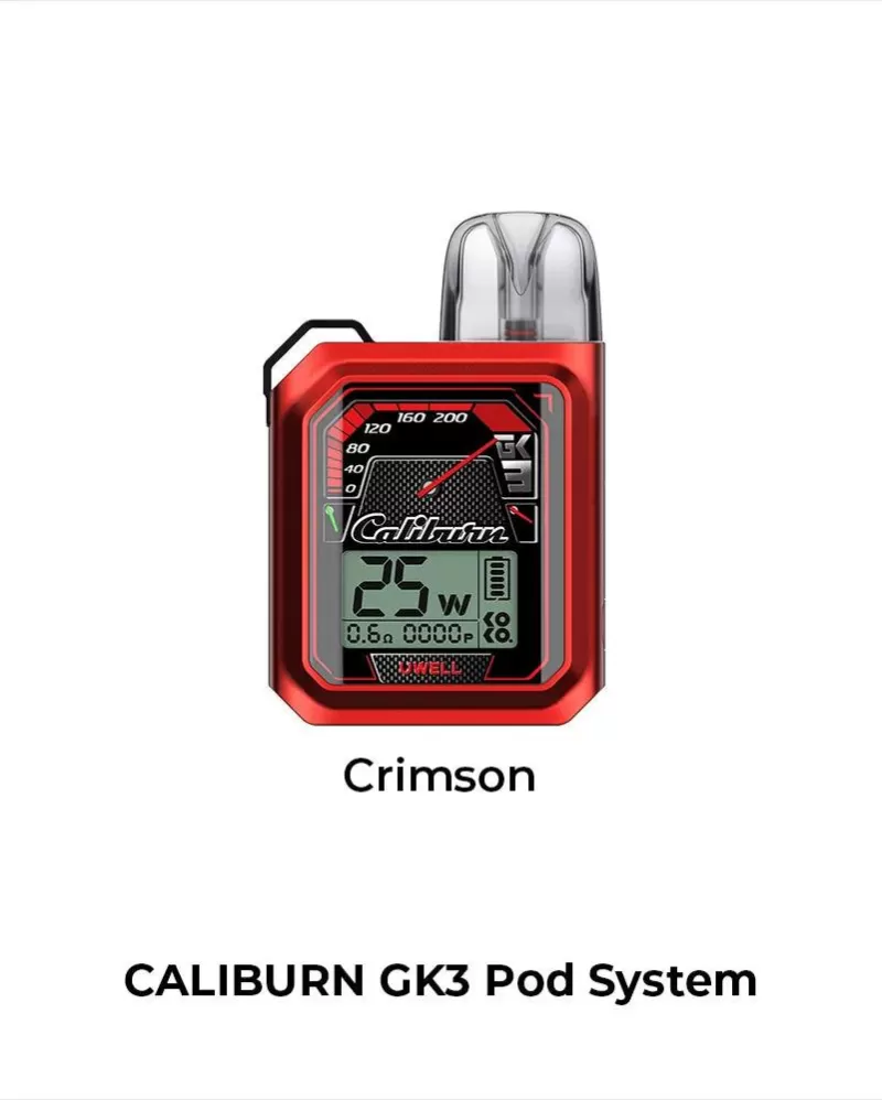 Uwell Caliburn GK3 Vape Kit - Silver - Image 2