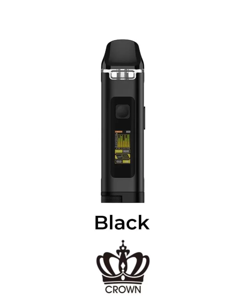 Uwell Crown D 35W Pod Kit 1100mAh - Black - Image 2