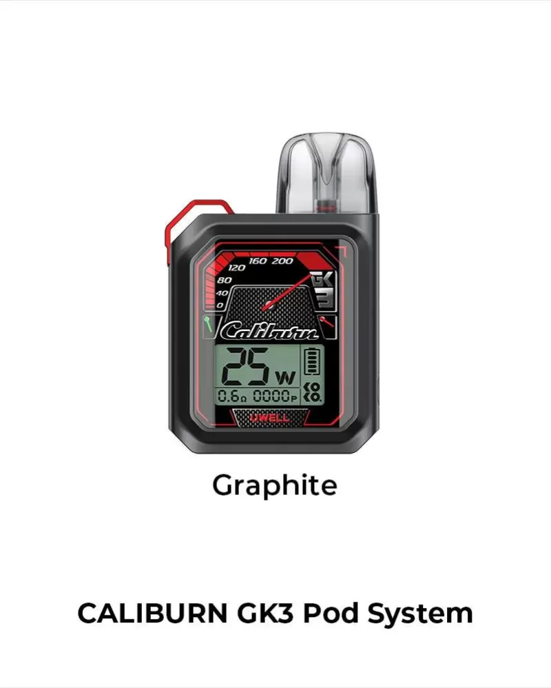 Uwell Caliburn GK3 Vape Kit - Silver - Image 3