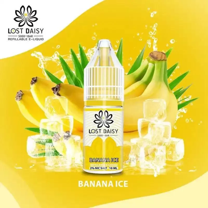 Lost Daisy 5000 Nic Salt Vape Juice - Box of 10 - 10mg / Red Apple Ice - Image 2