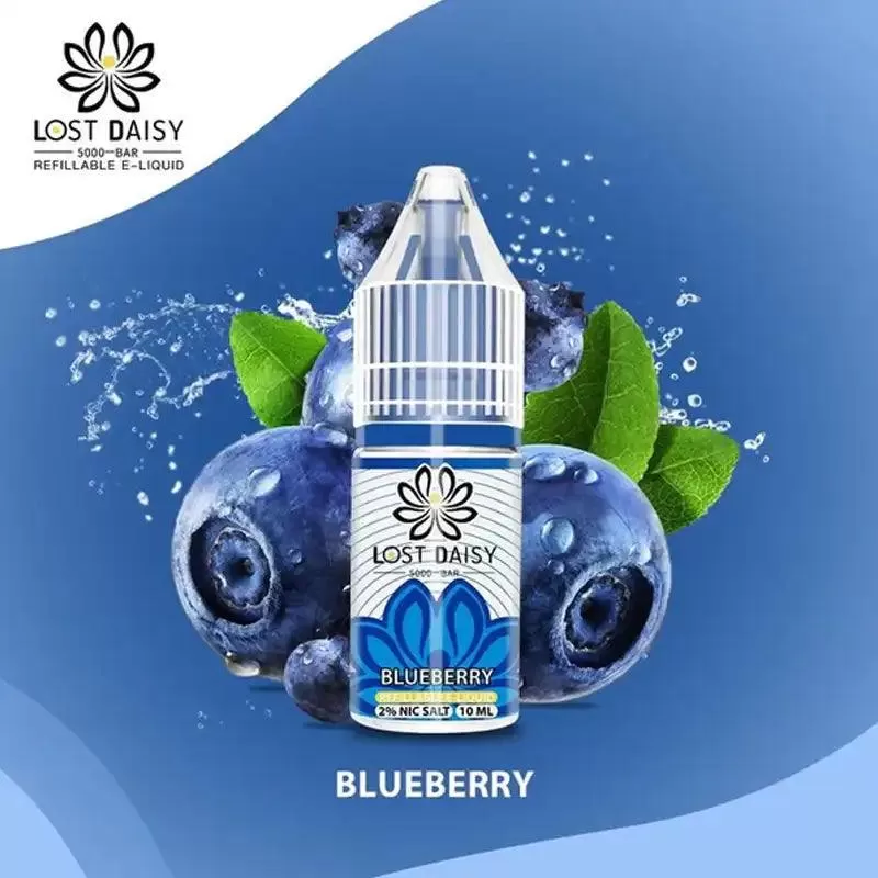 Lost Daisy 5000 Nic Salt Vape Juice - Box of 10 - 10mg / Red Apple Ice - Image 3