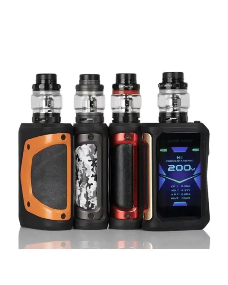 Geekvape AEGIS X Kit with Cerberus Tank - Gold Black