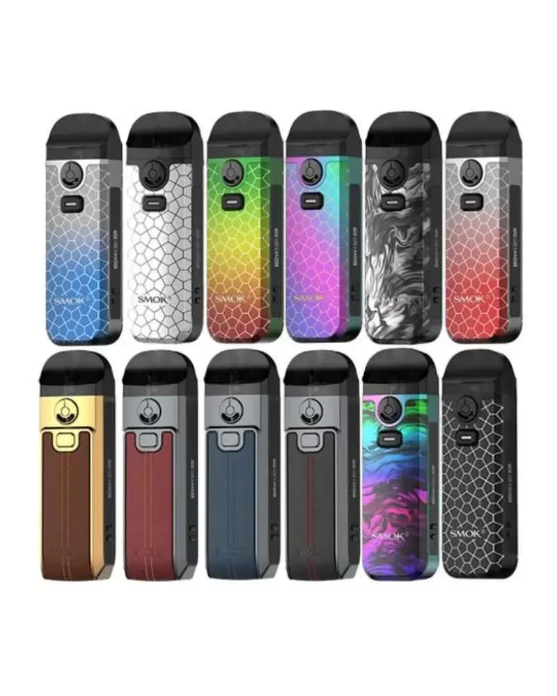 Smok Nord 4 Pod Kit 80W - Rasta Green Armour