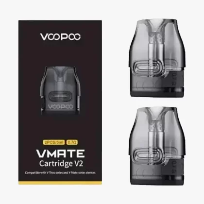 Voopoo VMATE V2 Replacement Pods - 0.7 Ohm - Two Pod Pack