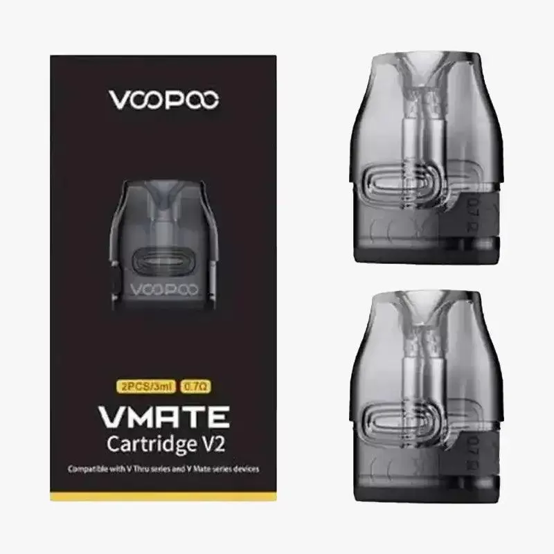 Voopoo VMATE V2 Replacement Pods - 0.7 Ohm - Two Pod Pack