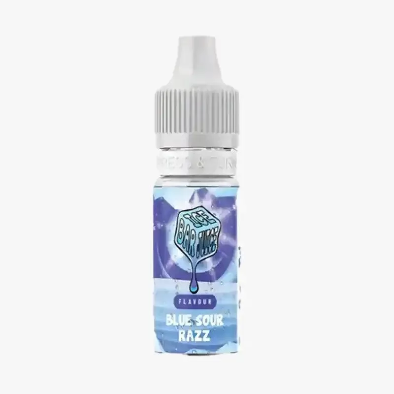 Ice Bar Juice 100ml Shortfill E-Liquid - Blue Sour Razz - Image 3