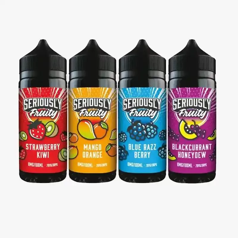 Doozy Seriously Fruity 100ml Shortfill Eliquid - Slushy - Raspberry Tangerine
