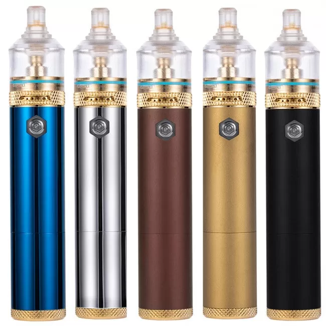 Ohm Vape Bape Pod System Kit Single 18350/18650 - Gold