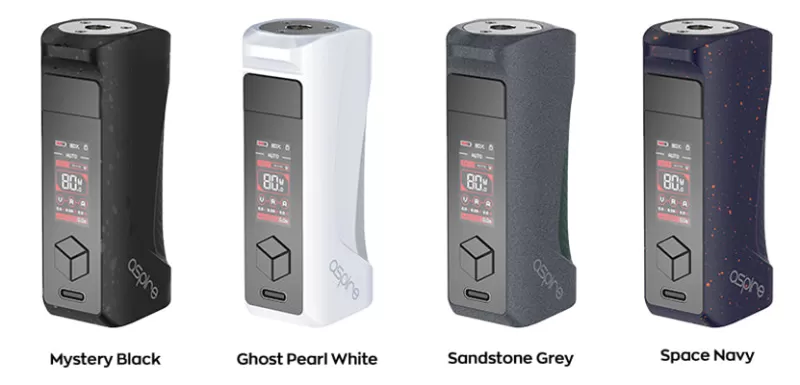Aspire Finixx 80W Box Mod - Sandstone Grey - Image 2