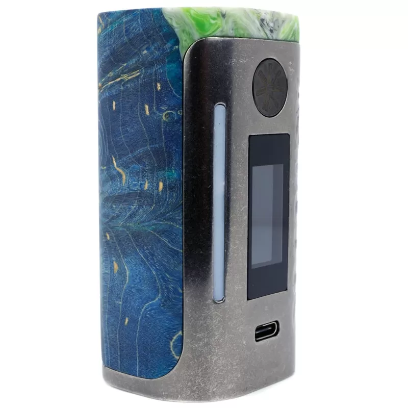 asMODus Lustro Kodama Box Mod 200W - Brass Purple - Image 2