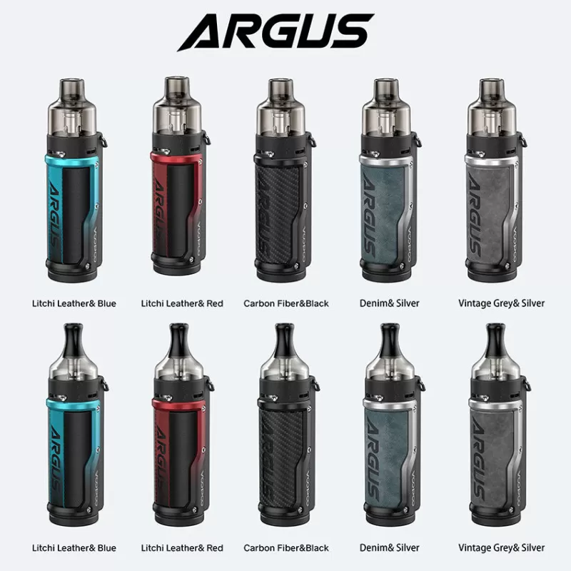 VOOPOO Argus Pod Mod Kit 1500mAh - Vintage Grey Silver - Image 3