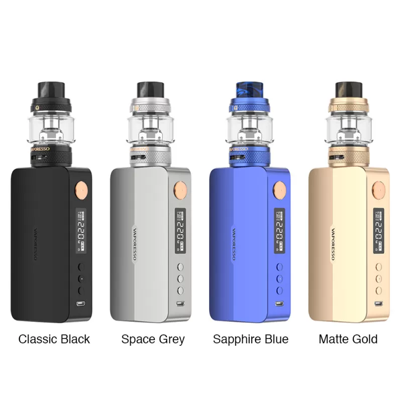 Vaporesso GEN X Starter Kit 220W With NRG-S Tank - Space Grey - Image 2