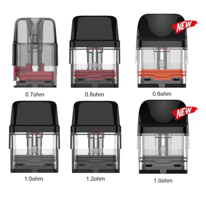 Vaporesso Xros Pod Cartridge for Xros / Xros 2 /Xros Mini / Xros 3 / Xros 3 Mini / Xros Nano / Xros 3 Nano 2ml / 3ml (4pcs/pack) - 0.8ohm Top Filling (2ml)