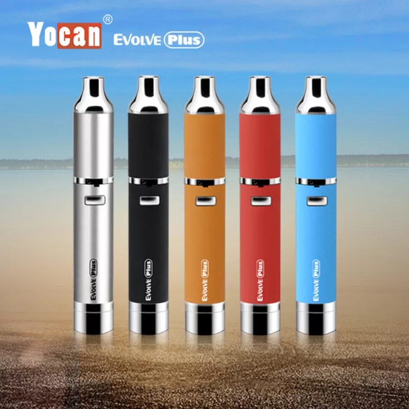 Yocan Evolve Plus Vaporizer Kit 1100mAh - Azure Green (2020) - Image 3
