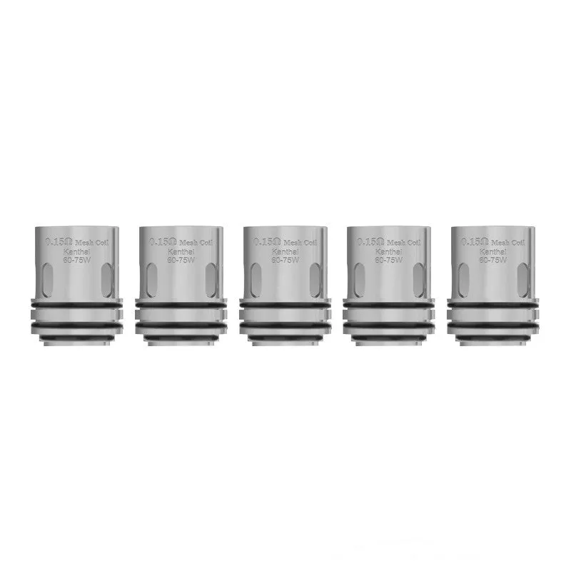 Augvape Intake Sub Ohm Tank Replacement Mesh Coils 5pcs-pack - 0.15ohm Mesh Coil - Image 2