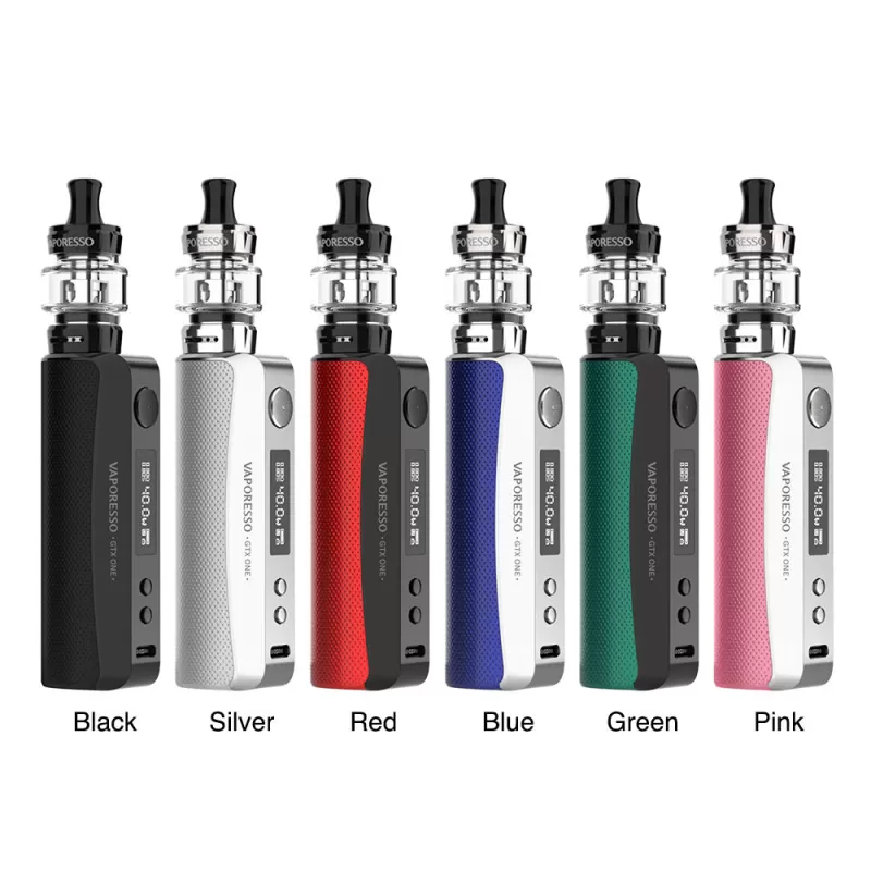 Vaporesso GTX One 40W VW Kit with GTX Tank 18 2000mAh - Blue - Image 2