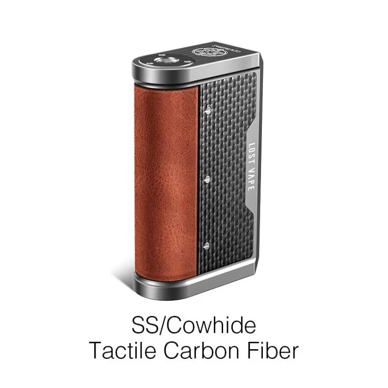 Lost Vape Centaurus DNA 250C Box Mod 200W - Blue/Embossing/Tactile Carbon Fiber - Image 2