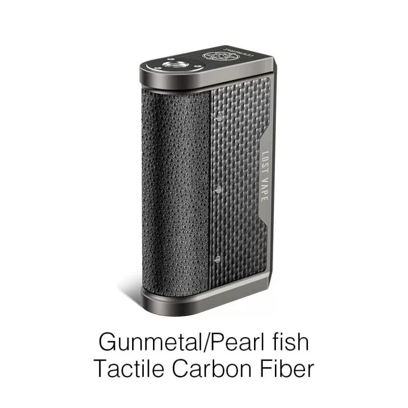 Lost Vape Centaurus DNA 250C Box Mod 200W - Blue/Embossing/Tactile Carbon Fiber - Image 3