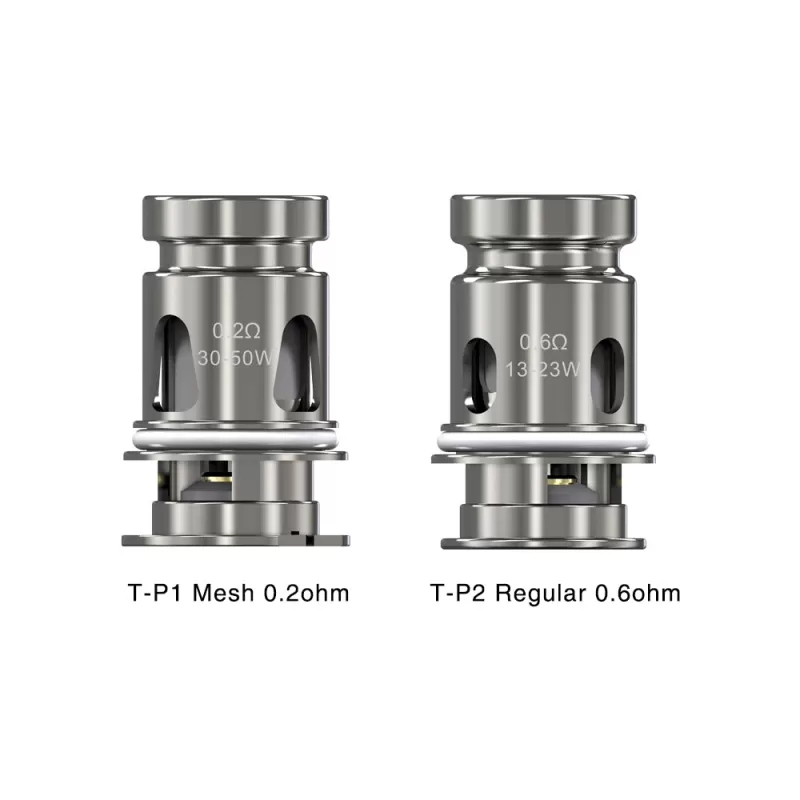 Teslacigs Invader GT Replacement Coil 5pcs-pack - T-P2 Regular 0.6ohm