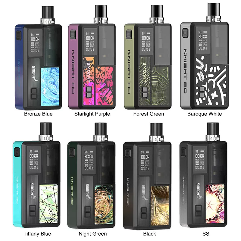 Smoant Knight 80 Mod Pod Kit - Starlight Purple - Image 2