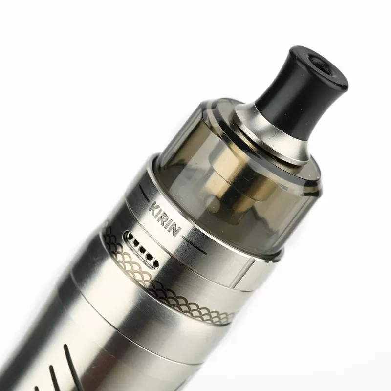 Kizoku Kirin Semi-Mech Tube Mod Kit 18350-18650 MTL Pod Kit - Stainless Steel Brushed - Image 2