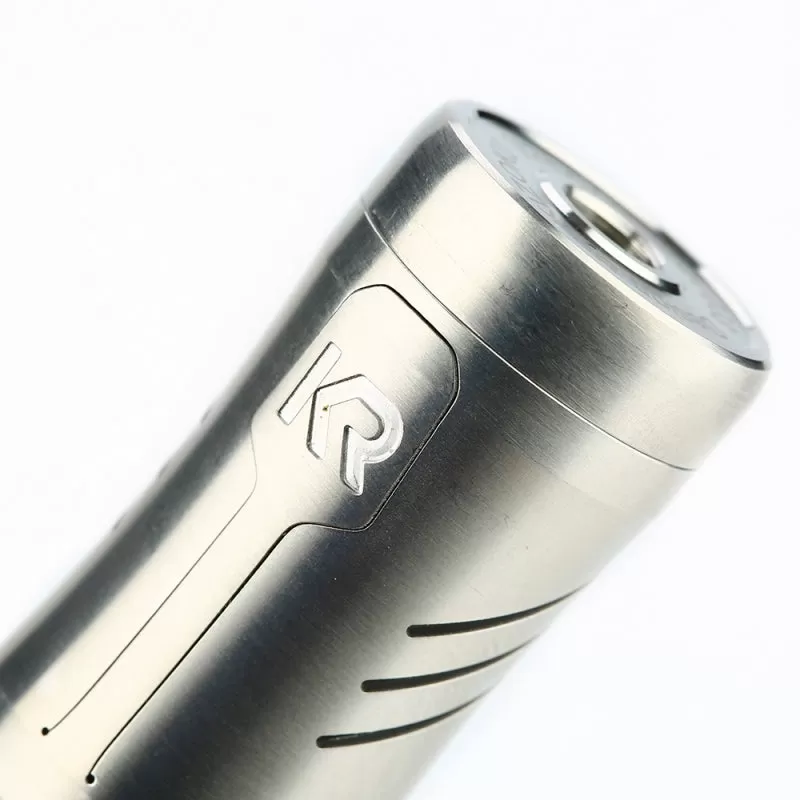 Kizoku Kirin Semi-Mech Tube Mod Kit 18350-18650 MTL Pod Kit - Stainless Steel Brushed - Image 3