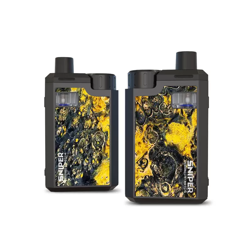 Hotcig Sniper 18650 80W Pod Kit - Canola Yellow - Image 3