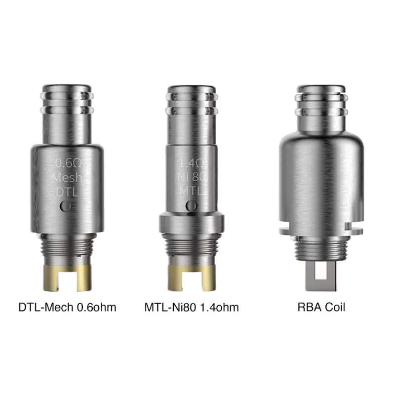 Smoant Pasito Replacement Coil 3pcs-1pc - MTL-Ni80 1.4ohm 3pcs