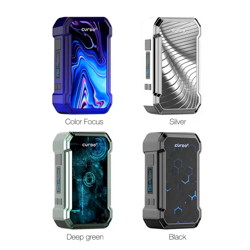 Curdo Hally TC Box Mod 60W - Deep green
