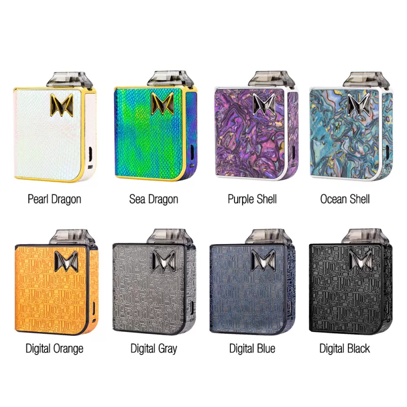 Smoking Vapor Mi-pod Pod System Kit 950mAh - Silver Metal - Image 3