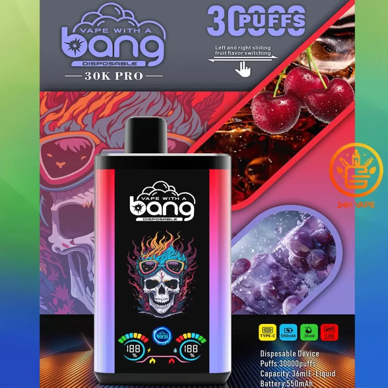Bang 30K Pro Dual-Flavor Disposable Vape - Image 3