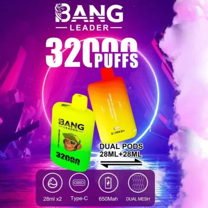 Bang Leader 32K Dual-Flavor Disposable Vape
