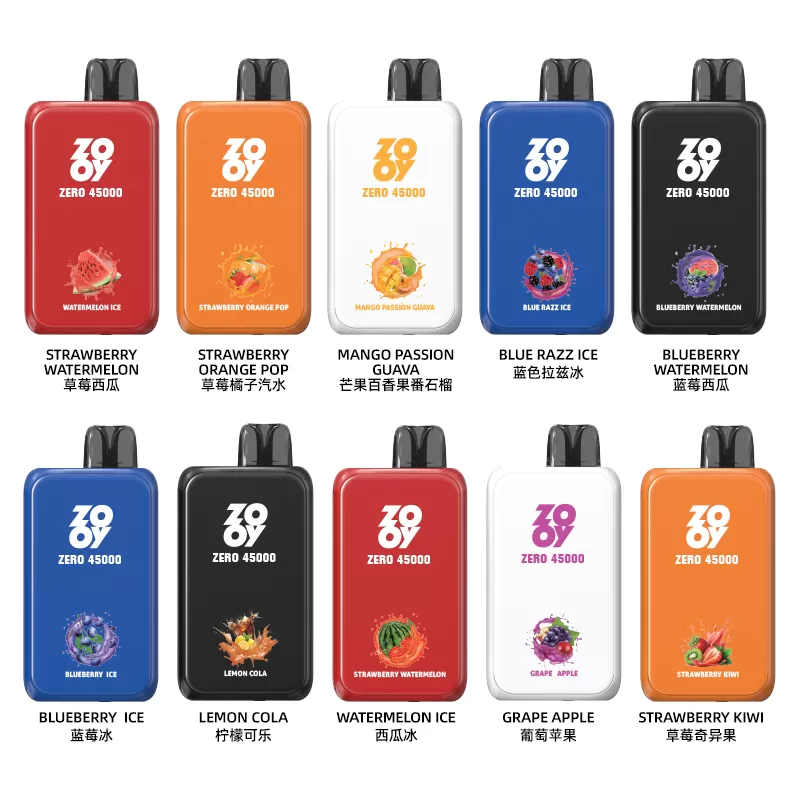 ZOOY ZERO 45000 45K Puffs Adjustable Nicotine LED Display Disposable Vape - Image 2