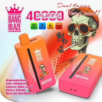 Bang Blaze 40K Dual-Flavor Disposable Vape