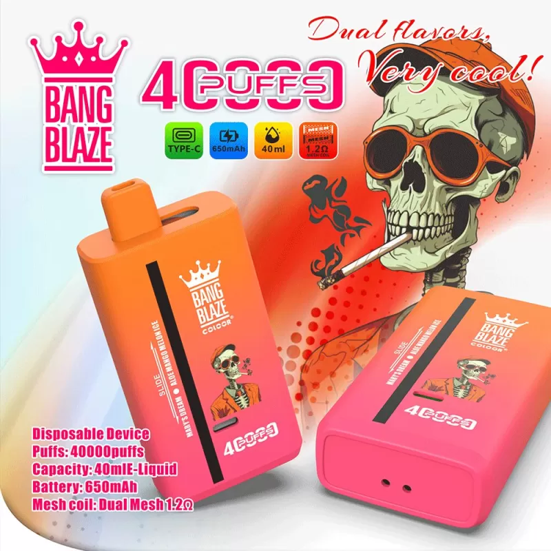 Bang Blaze 40K Dual-Flavor Disposable Vape