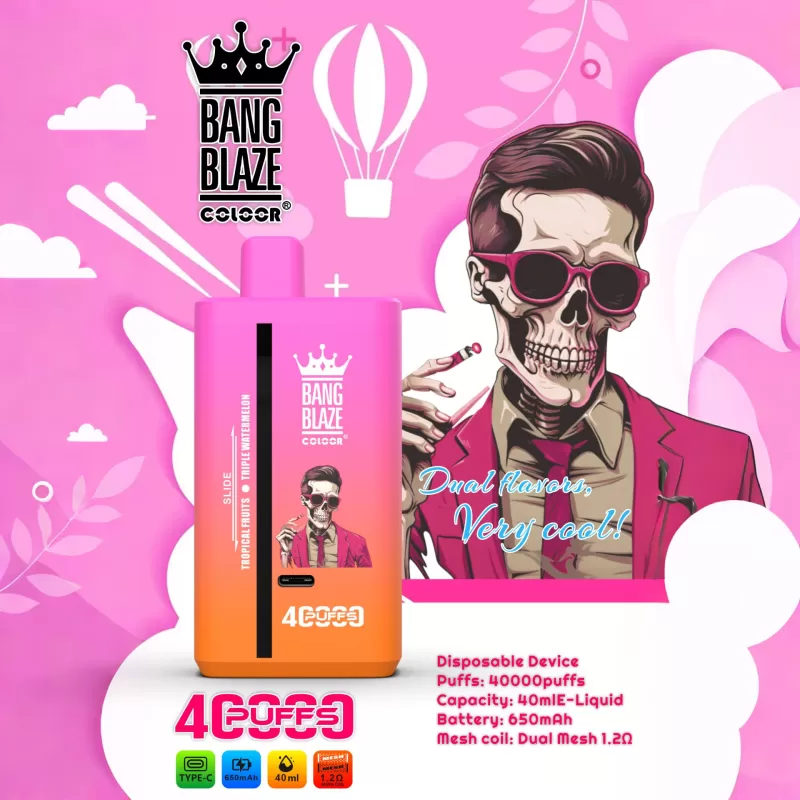 Bang Blaze 40K Dual-Flavor Disposable Vape - Image 2