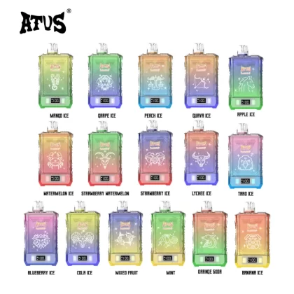 ATVS WARSHIP 18000 18K Puffs Original Edition Dual Mesh LCD Display Disposable Vape