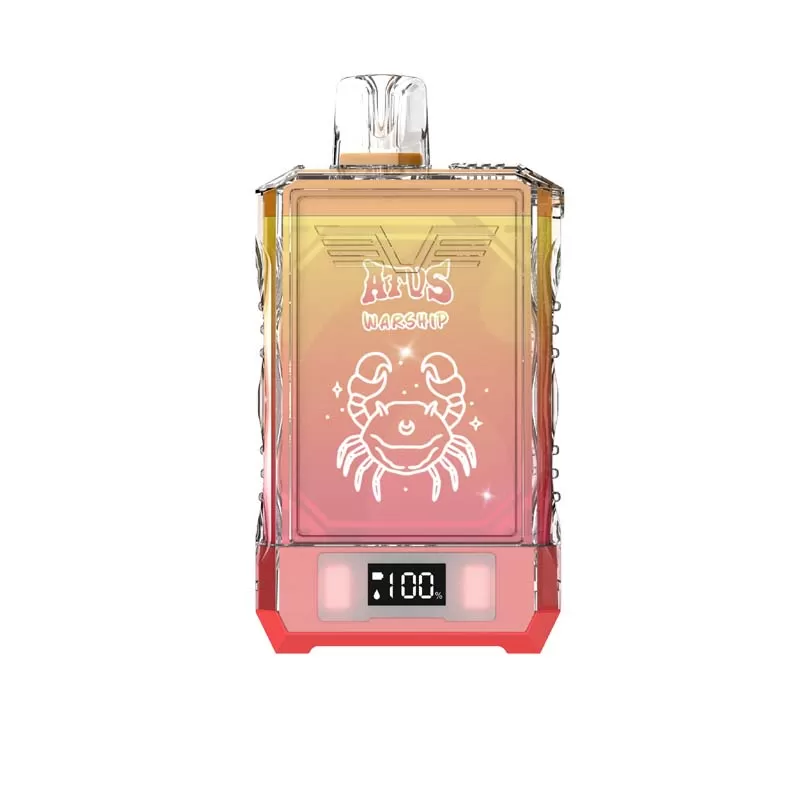 ATVS WARSHIP 18000 18K Puffs Original Edition Dual Mesh LCD Display Disposable Vape - Image 3