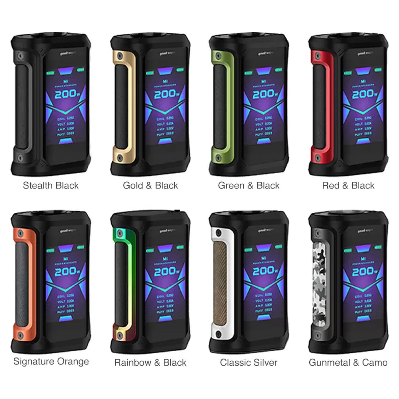 GeekVape Aegis X TC Mod 200W - Gunmetal Camo