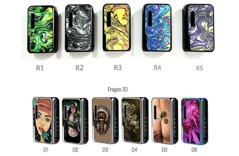 Vapmod Dragoo Vaporizer Mod 650mAh - D5 - Image 2