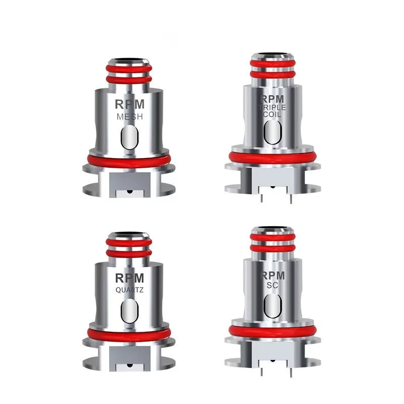 SMOK RPM Replacement Coil for Nord 4, Thallo, Thallo S, Nord X, RPM 2 Kit, RPM 2S, SCAR-P3, SCAR-P5, RPM Lite, Alike, Pozz X, Nord 2, Fetch Pro, RPM80, RPM80 Pro, Fetch Mini, RPM40,Morph Pod 40 Kit,RPM4 Kit,Nord 50W Kit ,IPX 80 kit,Nord 4 kit 5pcs/pack - DC 0.8ohm MTL / CN-SZ - Image 2