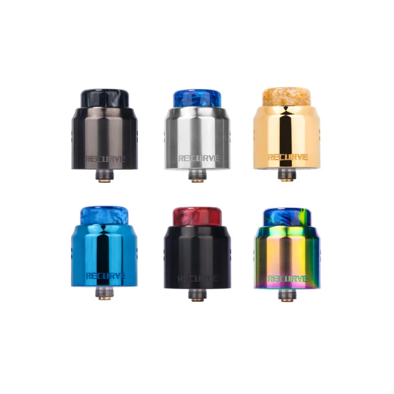 Wotofo Recurve Dual RDA Atomizer 24mm - GunMetal - Image 2