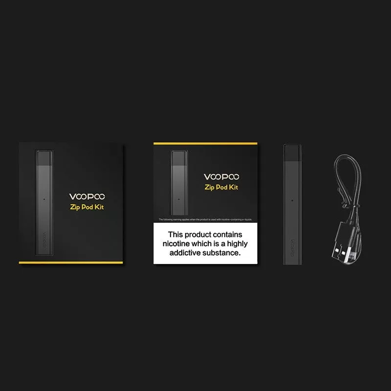 VOOPOO Alpha Zip Pod 250mah Kit System - Green - Image 3