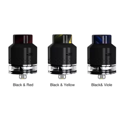 Wismec Kestrel RDTA Atomizer 4ml - Black & Yellow