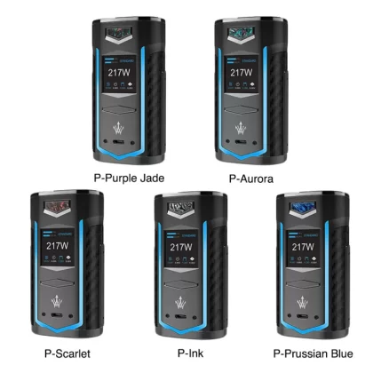 VOOPOO & Woody Vapes X217 Box Mod - P-Prussian Blue