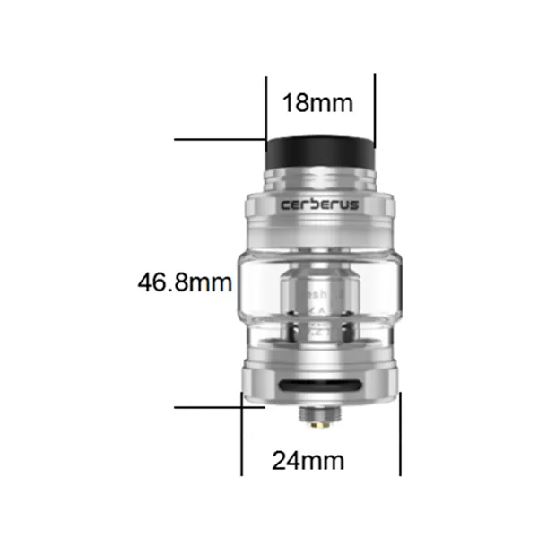 Geekvape Cerberus Sub Ohm Tank Atomizer - 4.5ml - Rainbow - Image 3